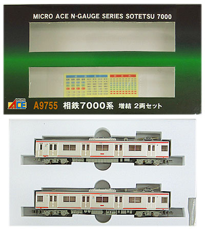 公式]鉄道模型(A9755相鉄 7000系 2両増結セット)商品詳細｜マイクロ