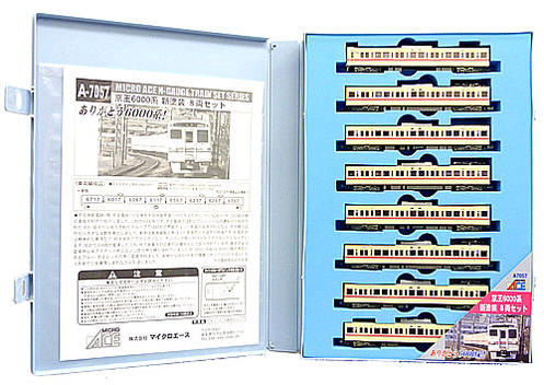 公式]鉄道模型(A7057京王6000系 新塗装 8両セット)商品詳細｜マイクロ
