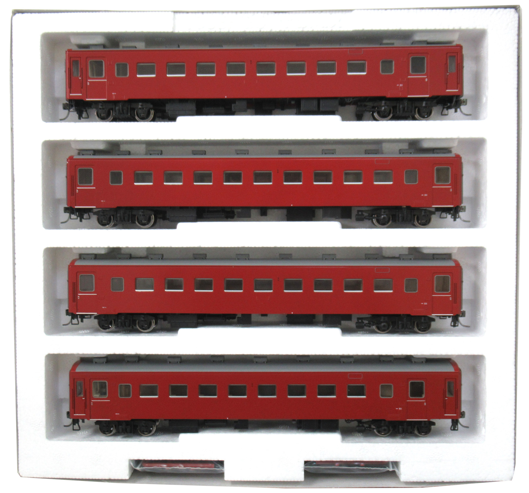 公式]鉄道模型(HO-9053国鉄 50系51形客車 4両セット)商品詳細｜TOMIX