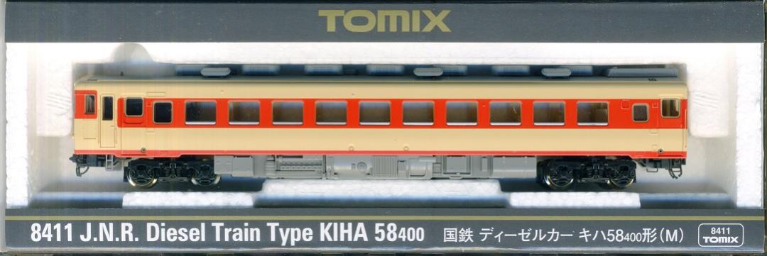 公式]鉄道模型(8411国鉄ディーゼルカー キハ58-400形 (M))商品詳細