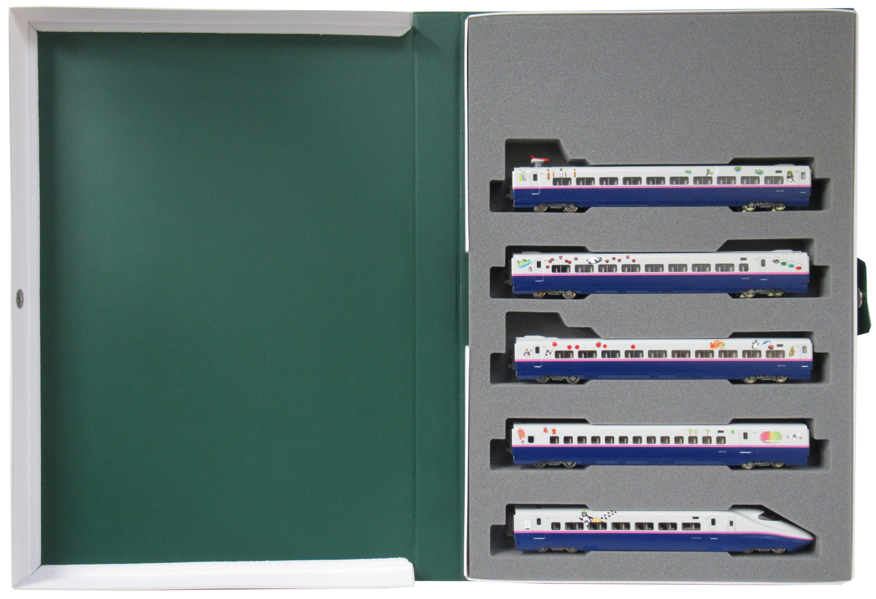 公式]鉄道模型(東北新幹線E2系 ”ご当地”Suicaのペンギンラッピング