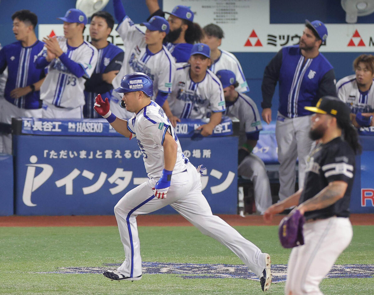 DeNA】筒香嘉智が7年ぶりに日本シリーズ打 代打出場で右安打で