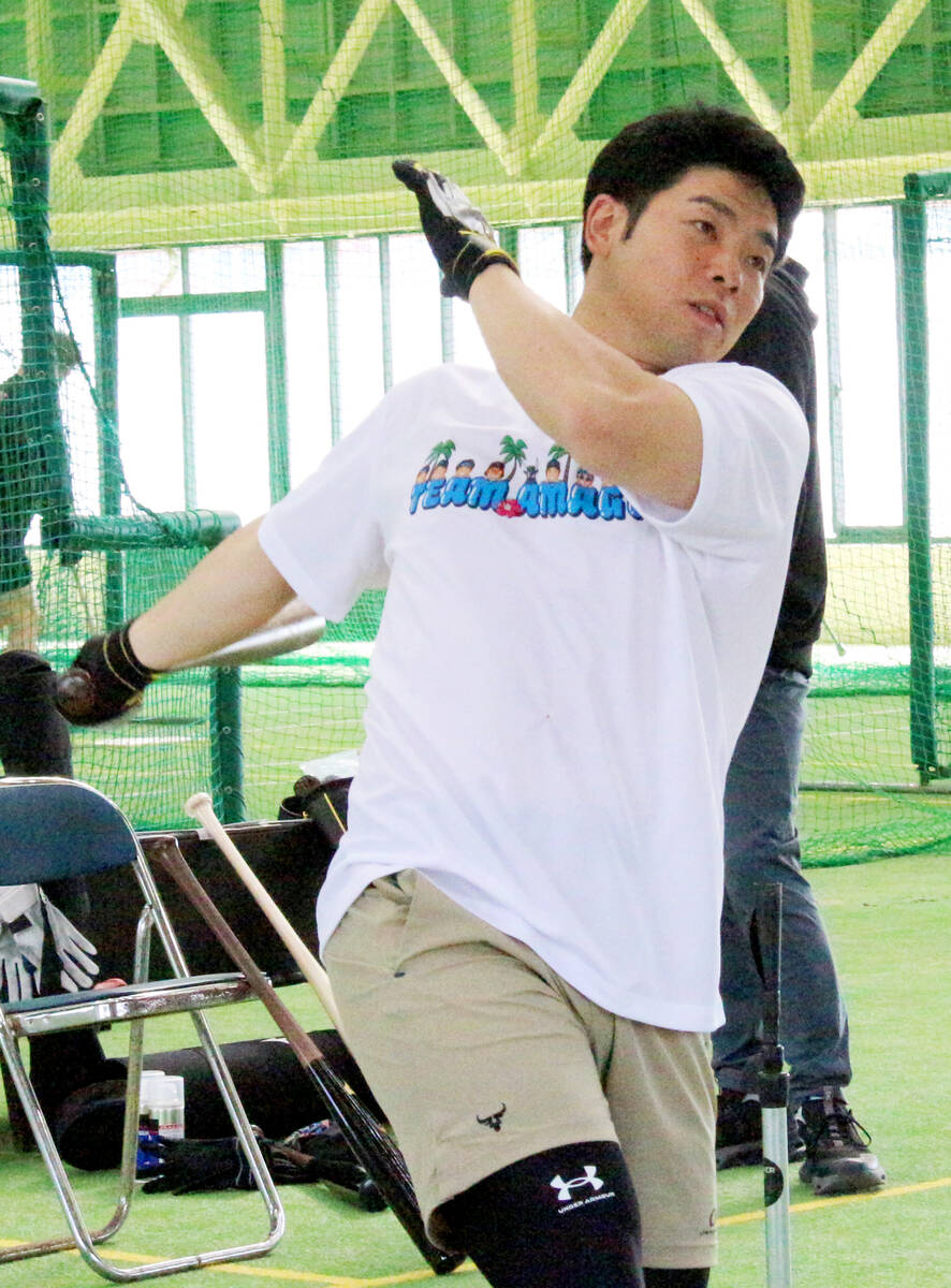 ソフトバンク】近藤健介が自主トレ公開「スイングの幅」広げ、リーグ3