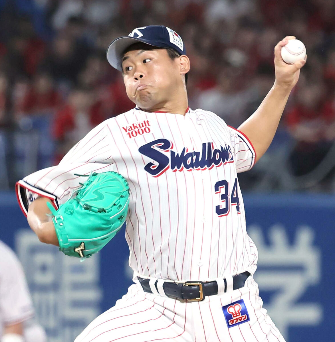 ヤクルト】田口麗斗がリーグ単独トップの24セーブ目「数字は意識せず