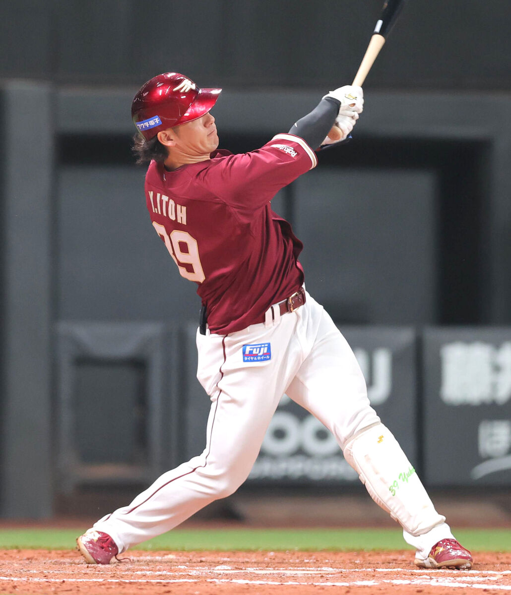 楽天】移籍2年目の伊藤裕季也がエスコンフィールド1号…5回、日本