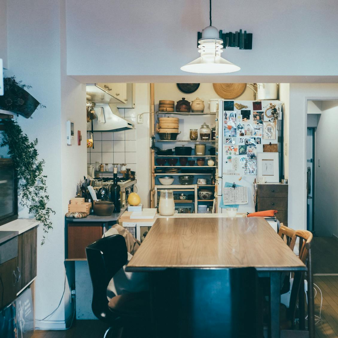 フィットする暮らし】後編：築40年の賃貸マンション。I型キッチンを