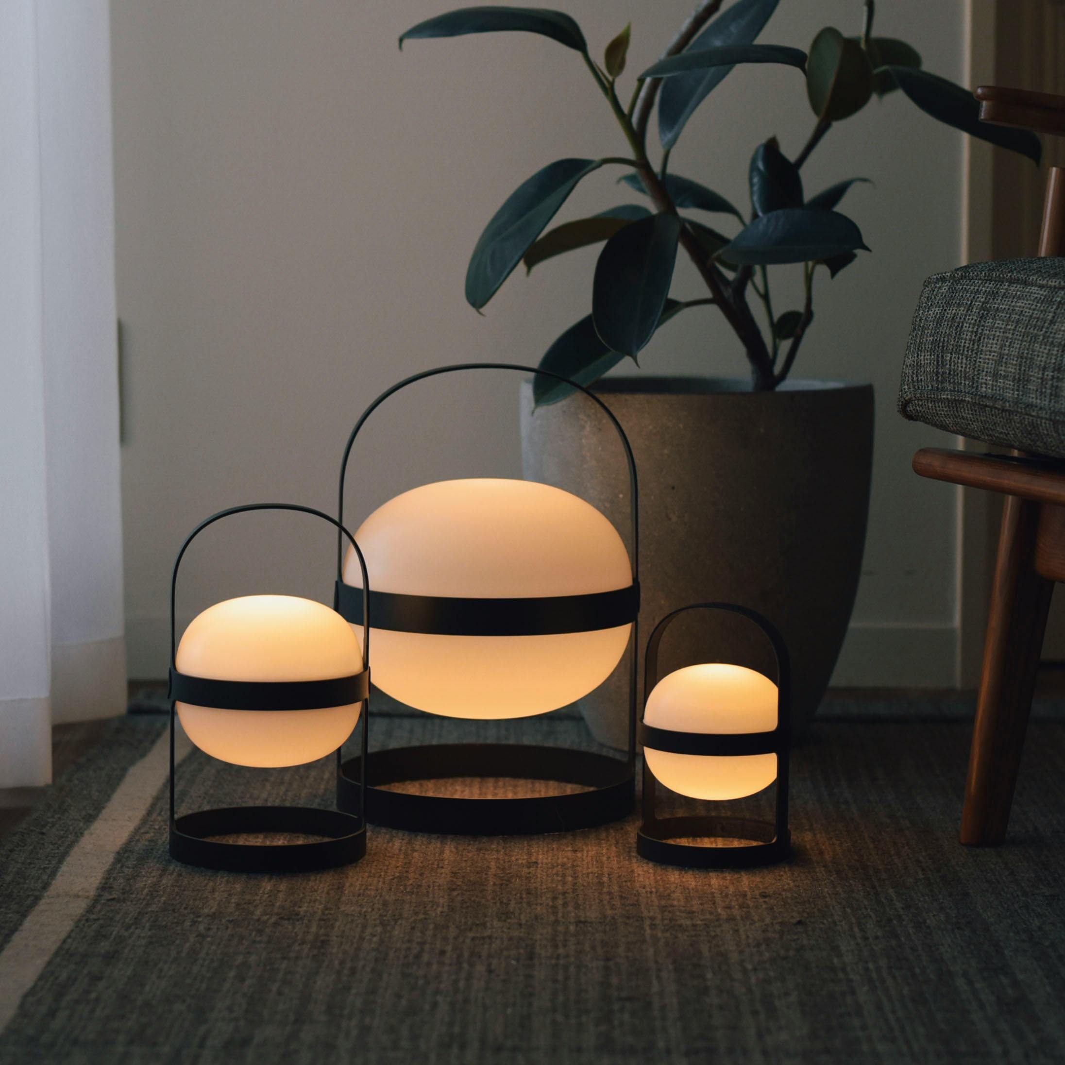 ROSENDAHL COPENHAGEN / Soft Spotソーラー（ブラック）H18.5cm - 北欧