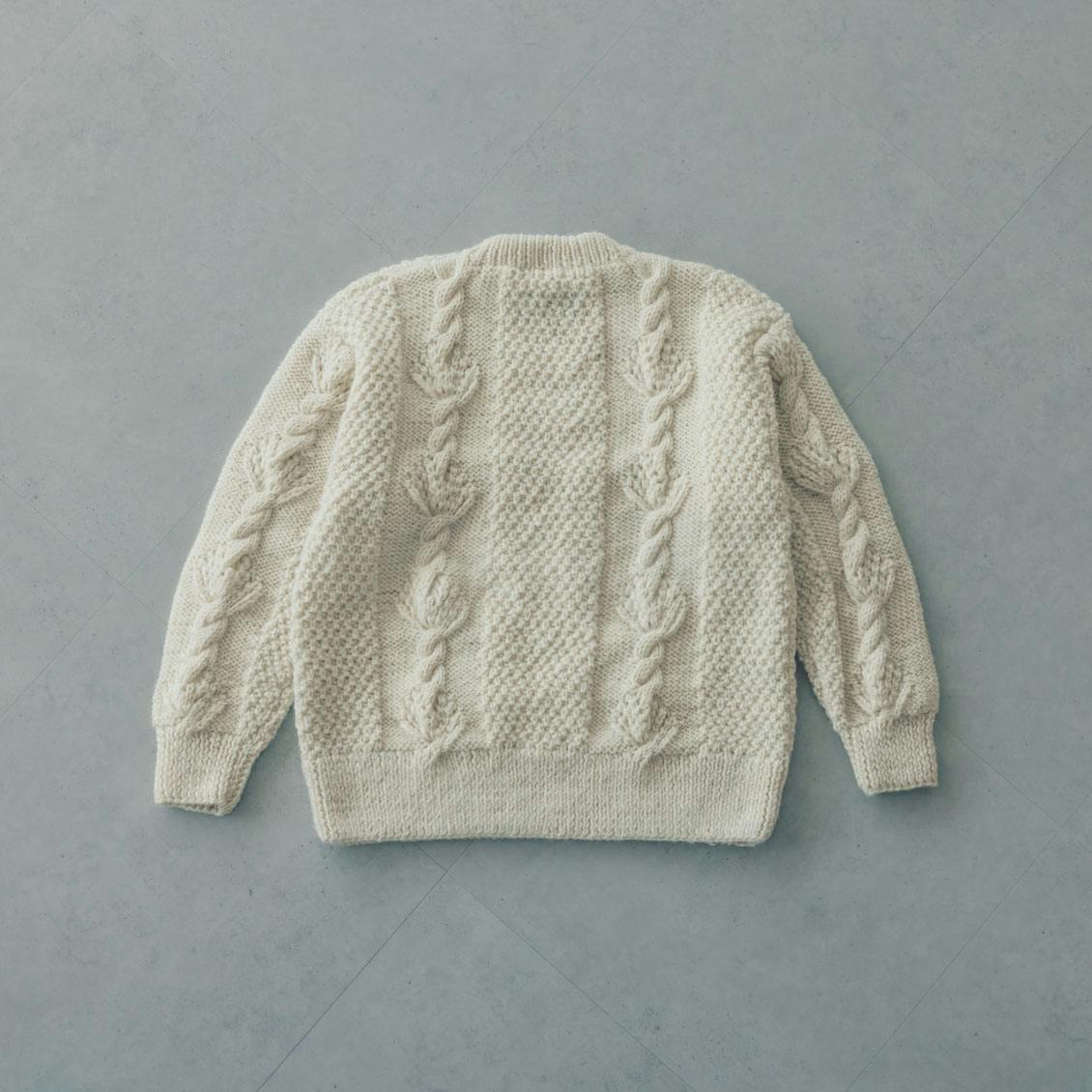 yuni / ユニ / 植物柄のハンドニット - 北欧、暮らしの道具店