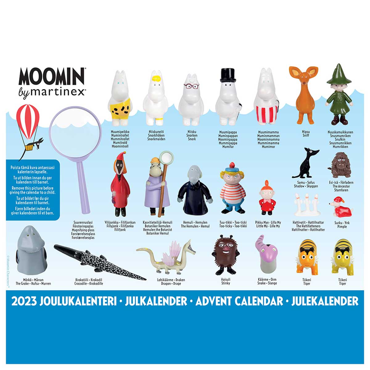 Moomin ムーミン Martinex マルチネックス クリスマスフィギュア