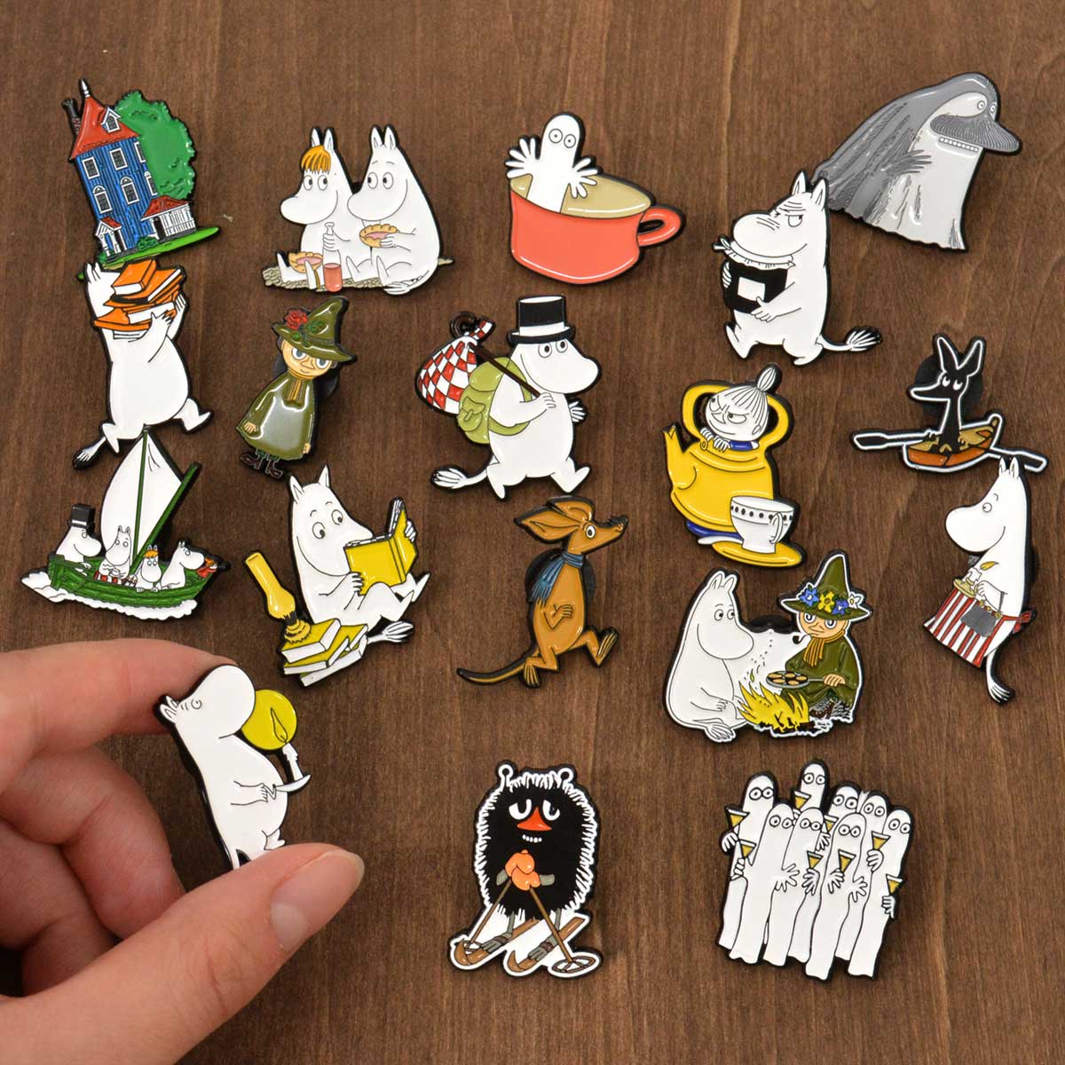 Moomin ムーミン PINBOX ピンボックス ピンバッジ ( ソフス )｜北欧雑貨