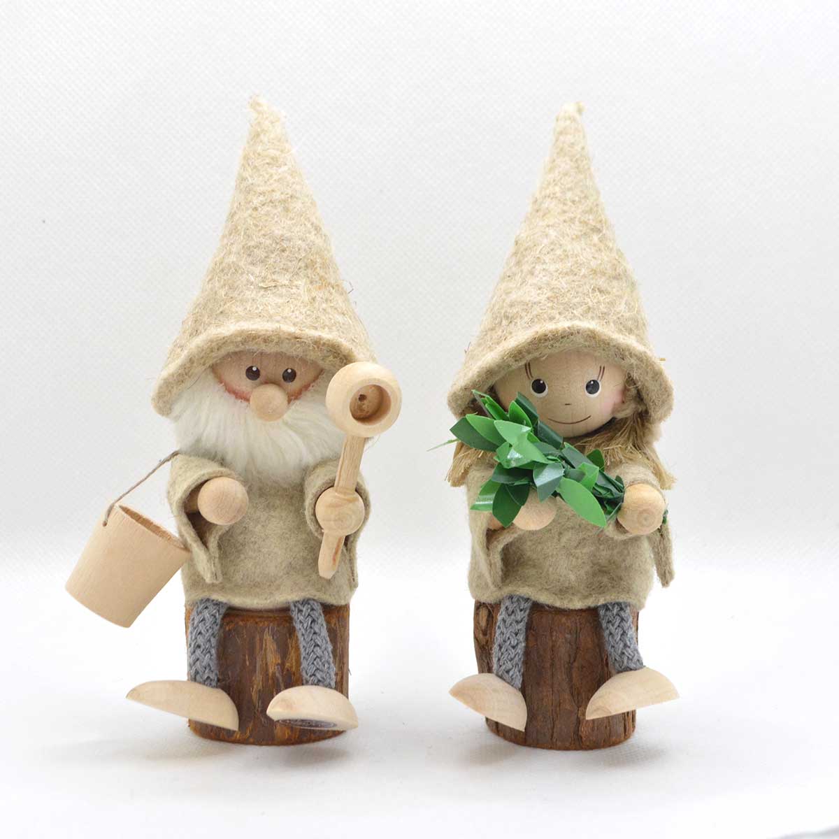 NORDIKA nisse ノルディカ ニッセ 木製人形 ( サウナニッセ / 女の子