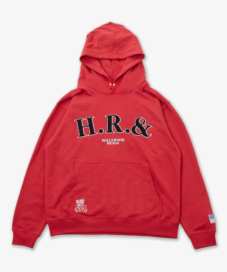 さがら刺繍ロゴP/Oパーカー / Hollywood Rich. & (ハリウッドリッチ