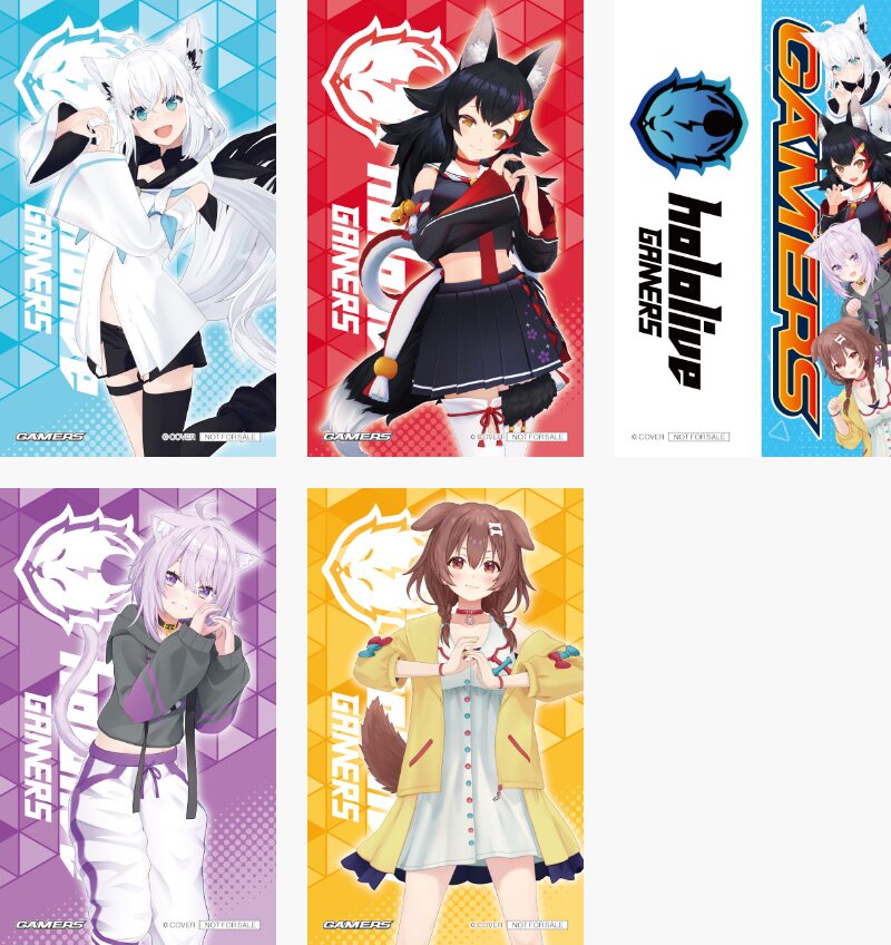 ホロライブ】GAMERSとのコラボフェアが7月1日より開催！限定オリジナル