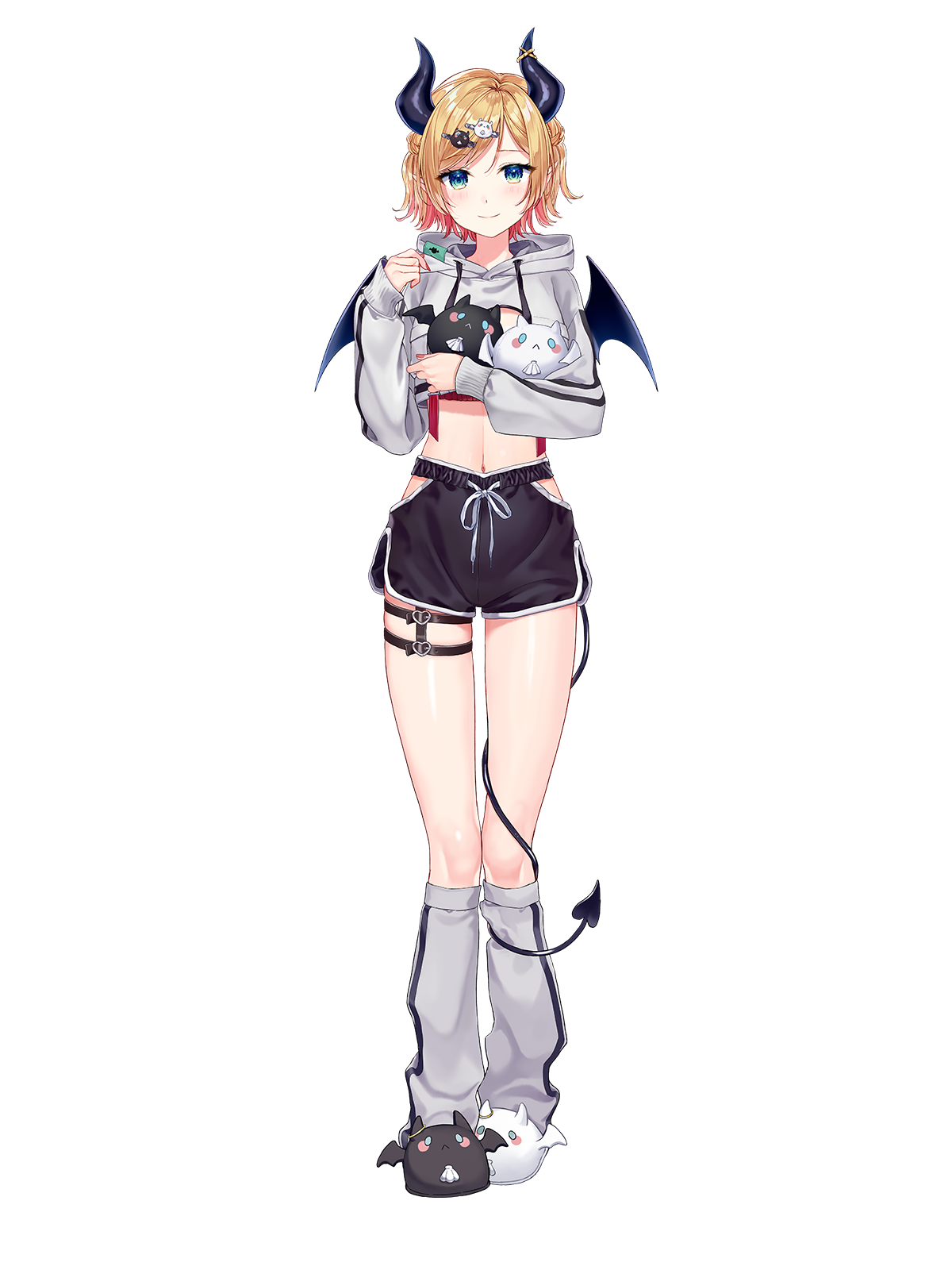 α1 ホロライブ パーカー&ショートパンツ 癒月ちょこ スリーブ&プレイ