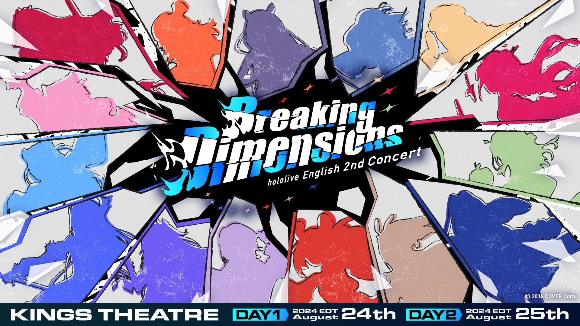 COVER Corporation announces hololive English 2nd Concert -Breaking