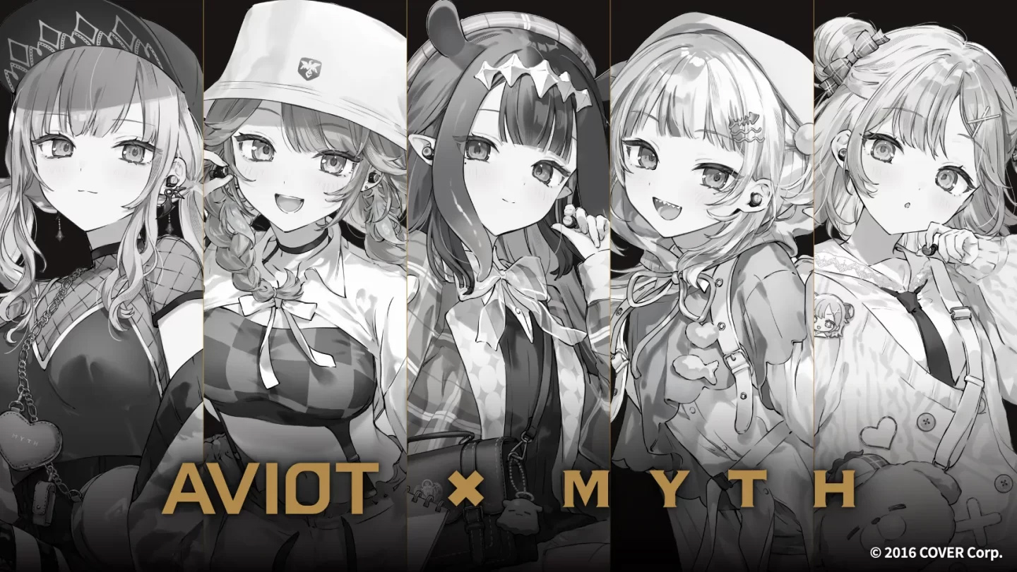 ホロライブEnglish -Myth-」がAVIOT VTuber POP UP SHOP in OIOIに登場