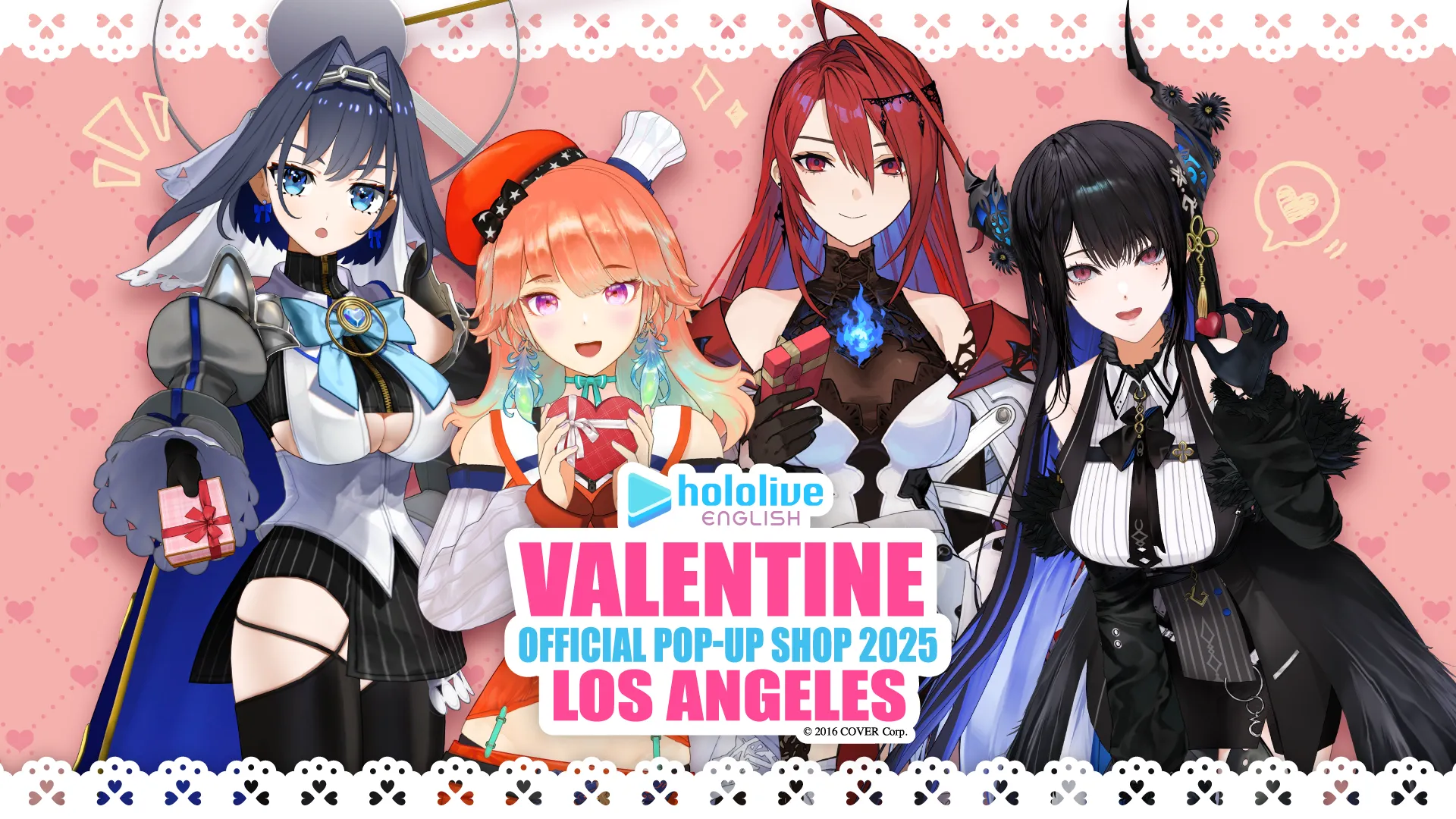 LAでホロライブEnglishのポップアップストア登場！限定グッズ