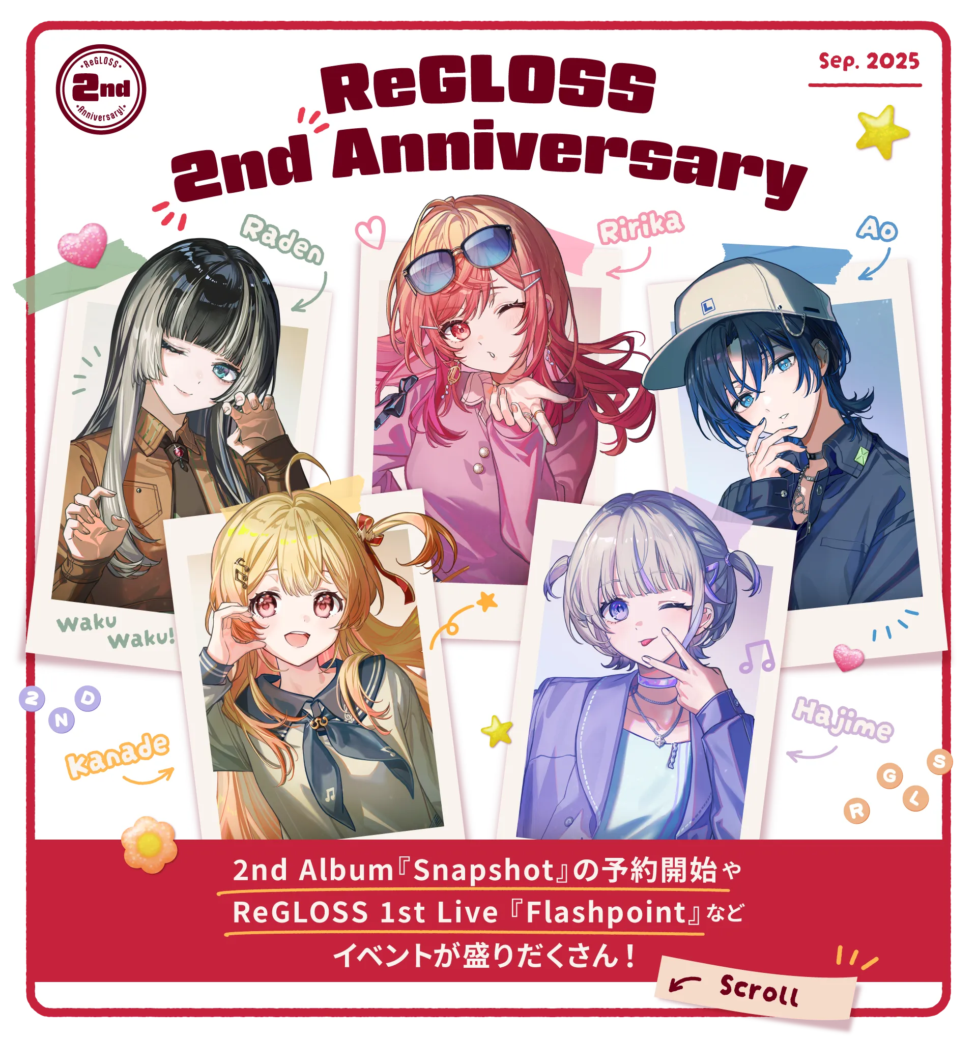 ReGLOSS 2nd Anniversary | hololive（ホロライブ）公式サイト