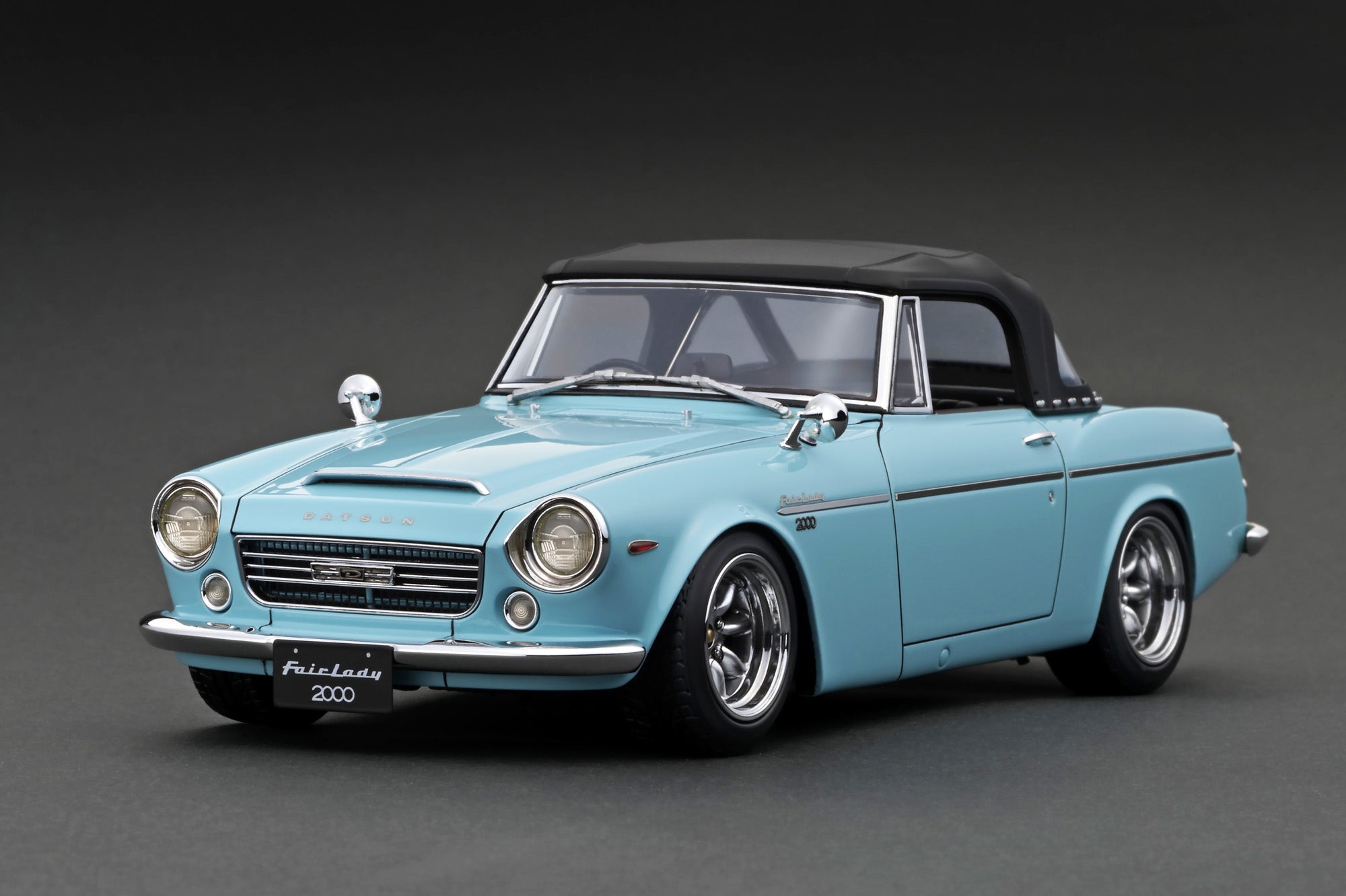 IG 1:18 DATSUN Fairlady 2000 (SR311) Light Blue – Horizon Diecast