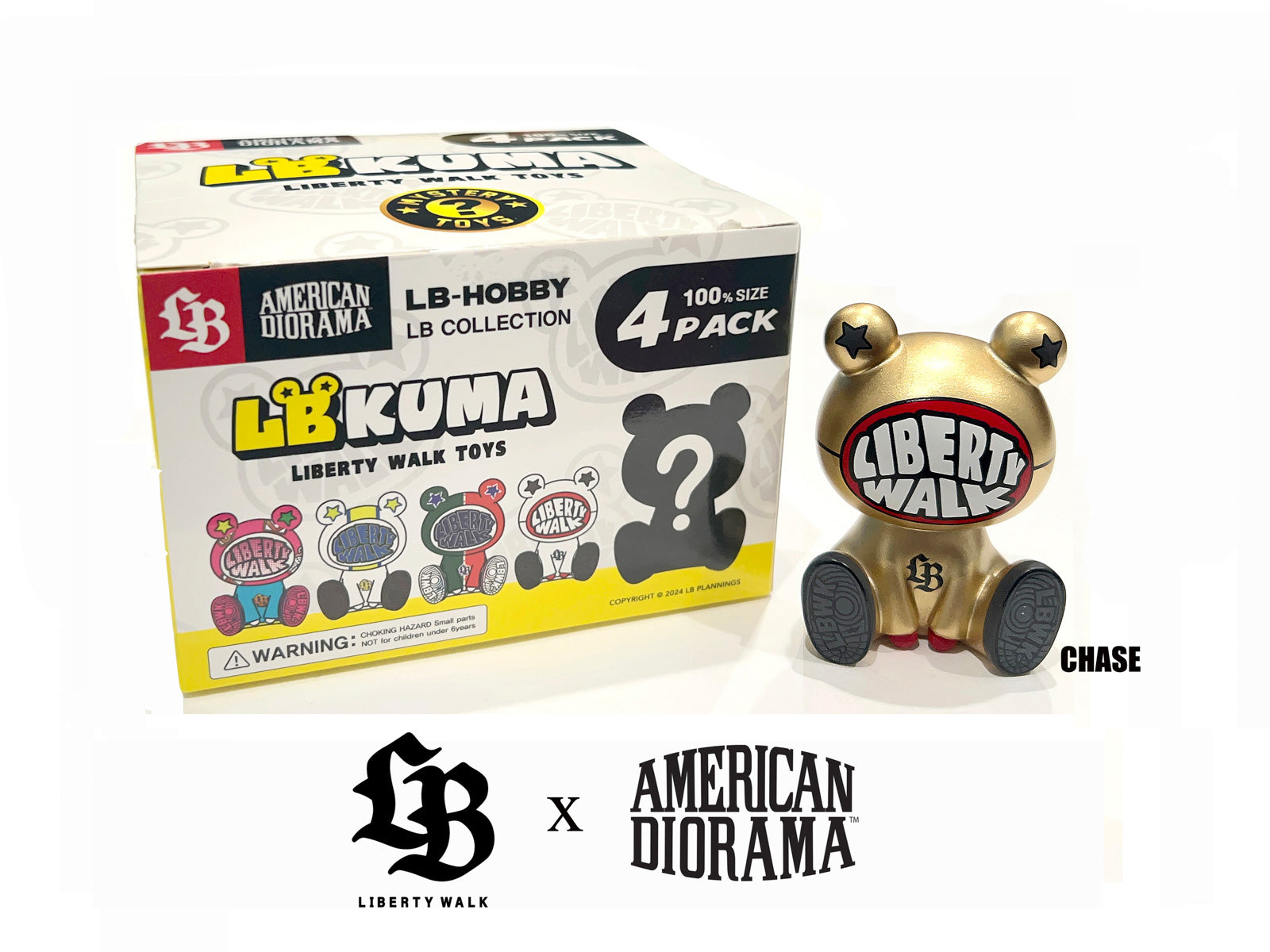 American Diorama Liberty Walk LB Kuma 100% Blind box AD-LBKuma05