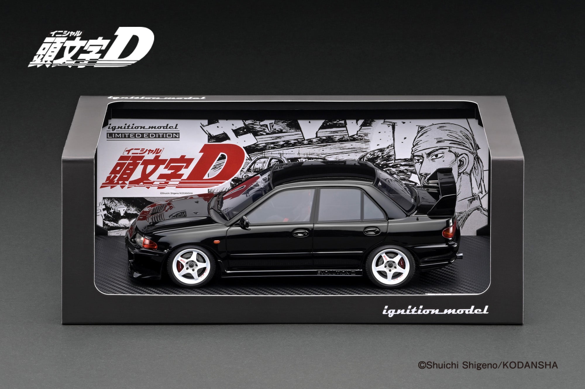 Ignition Model 1:18 INITIAL D Mitsubishi Lancer Evolution III GSR