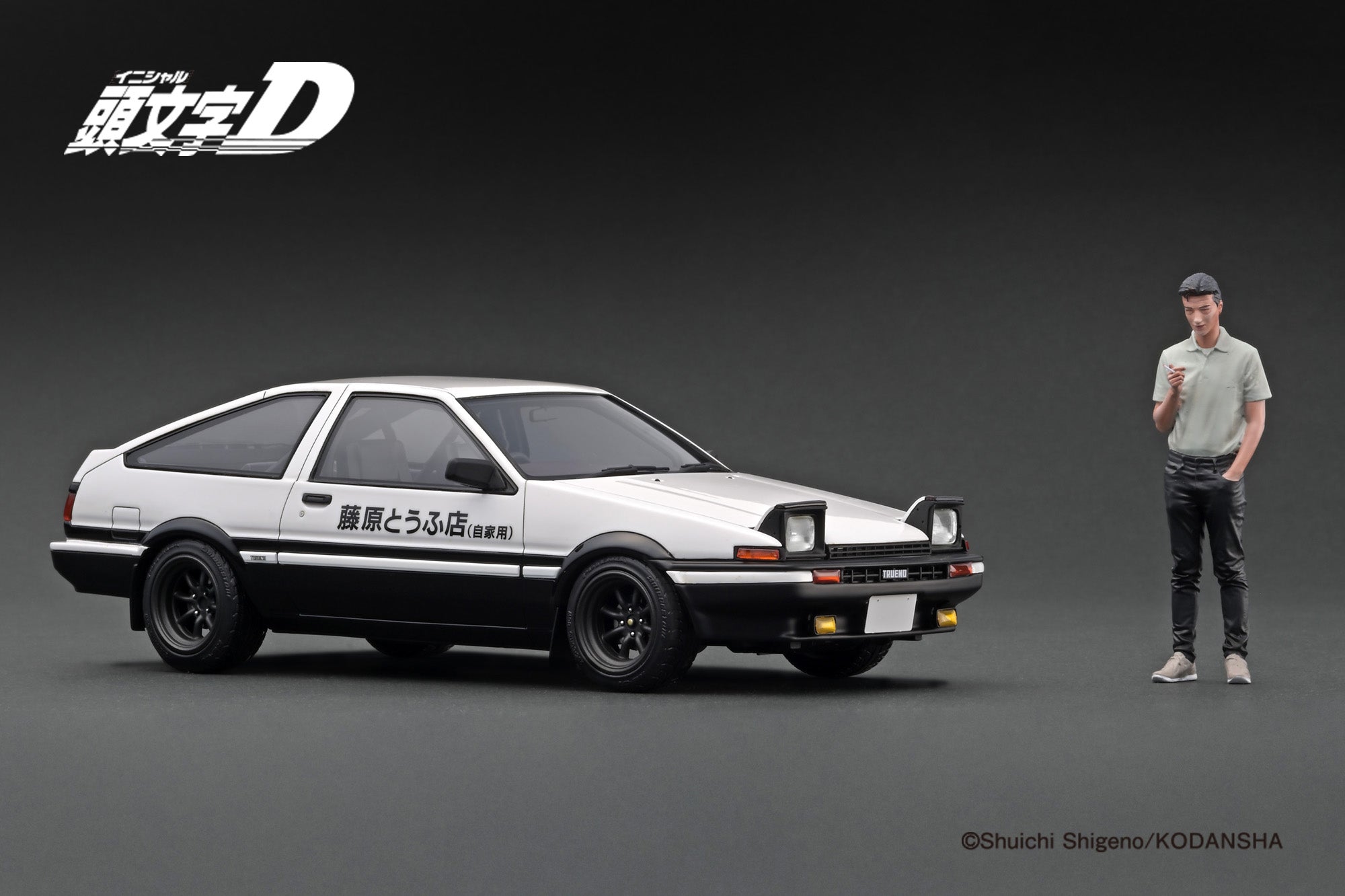 Ignition Model 1:18 INITIAL D Toyota Sprinter Trueno 3Dr GT Apex