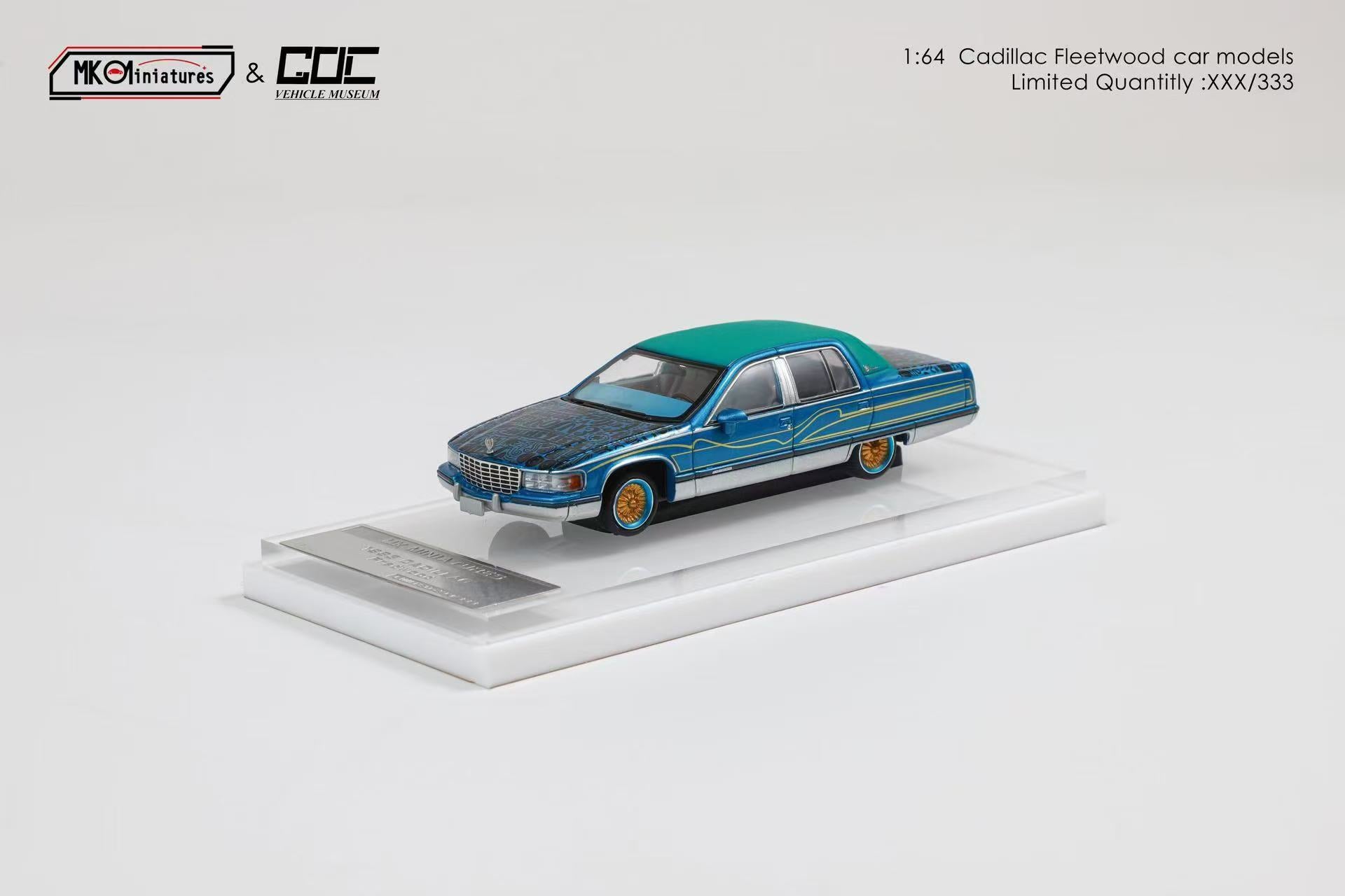 Preorder] MK Miniatures X GOC 1:64 Cadillac Fleetwood (3 Colors