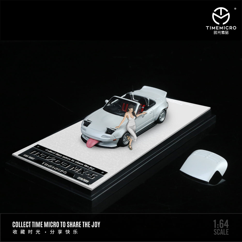 Time Micro 1:64 Mazda MX5 (3 Colors) TM646904 / TM646905