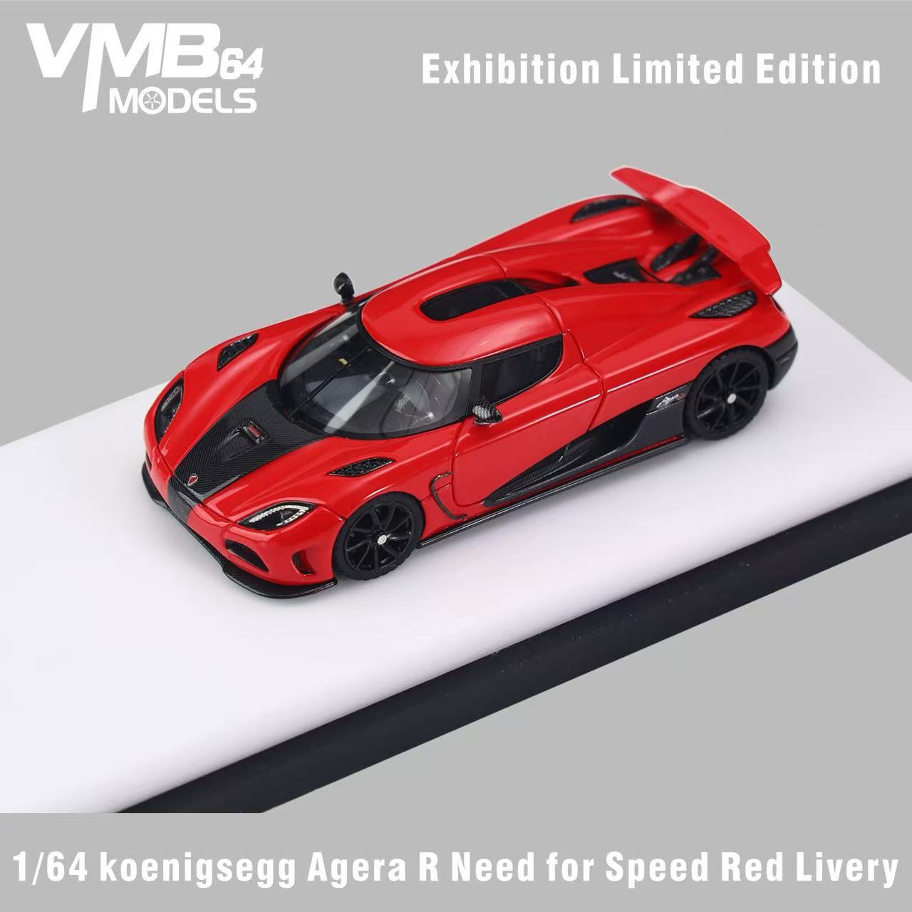 VMB Foshan Exhibition Limited Edition 1:64 Koenigsegg Agera R Red