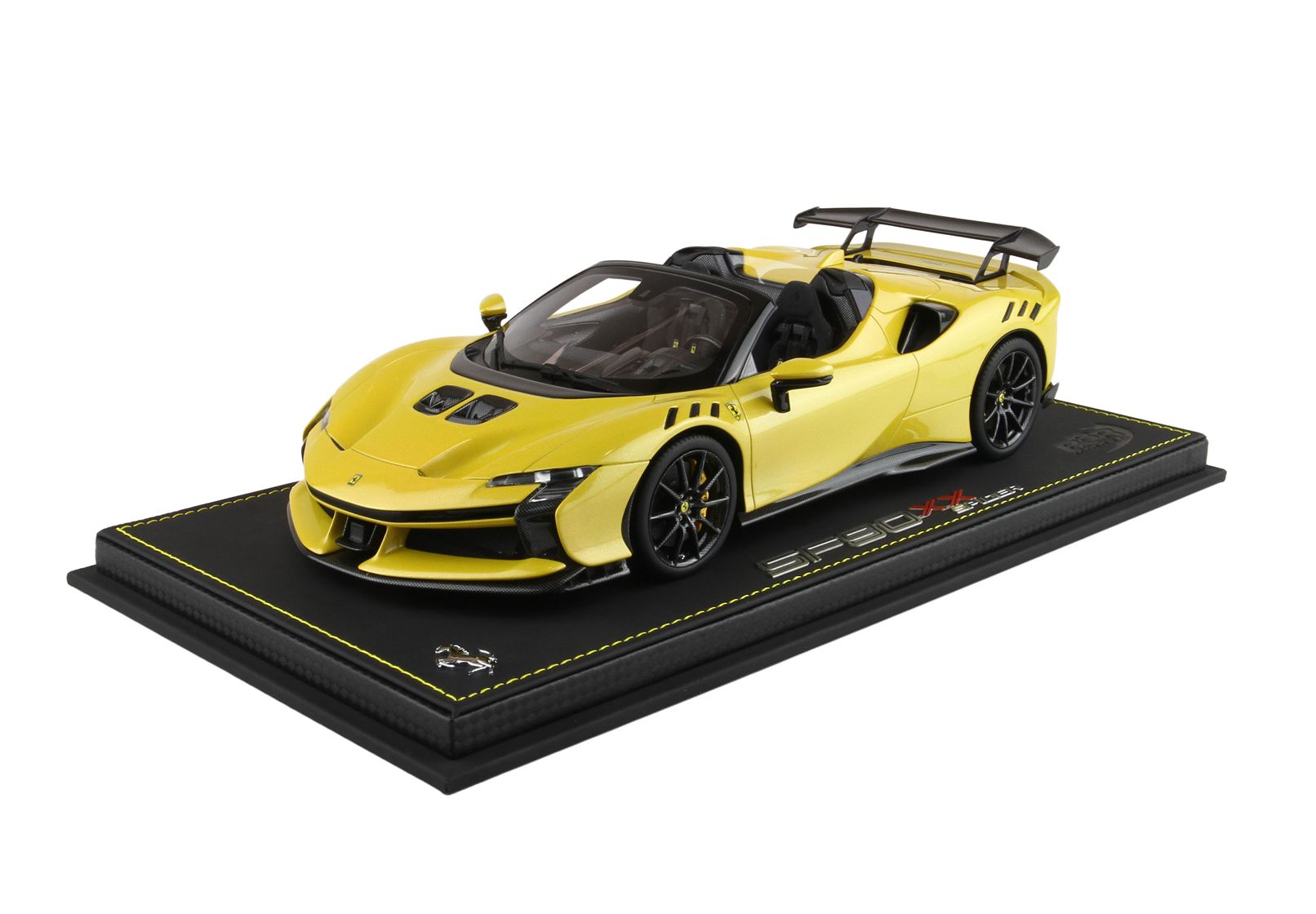 Preorder] BBR 1:18 Ferrari SF90 XX Spider Yellow Montecarlo