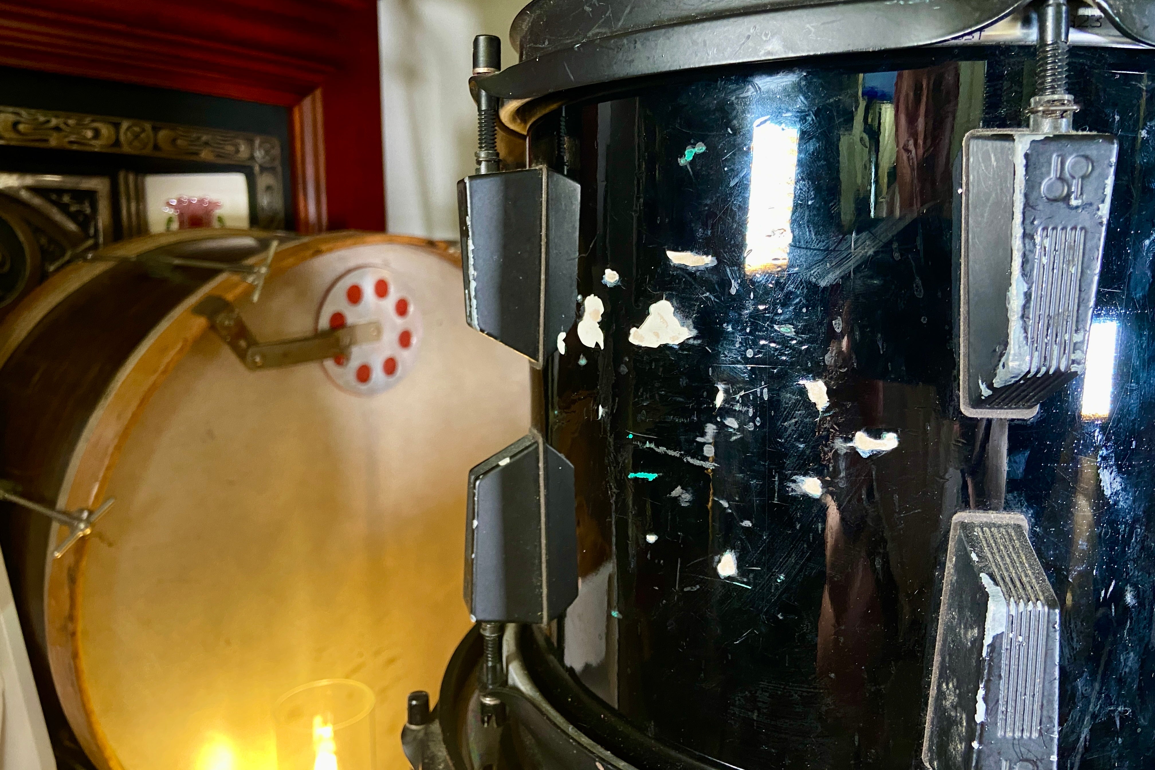 Sonor Lite Drum Kit in Piano Black - 1990s – Horny's Drums