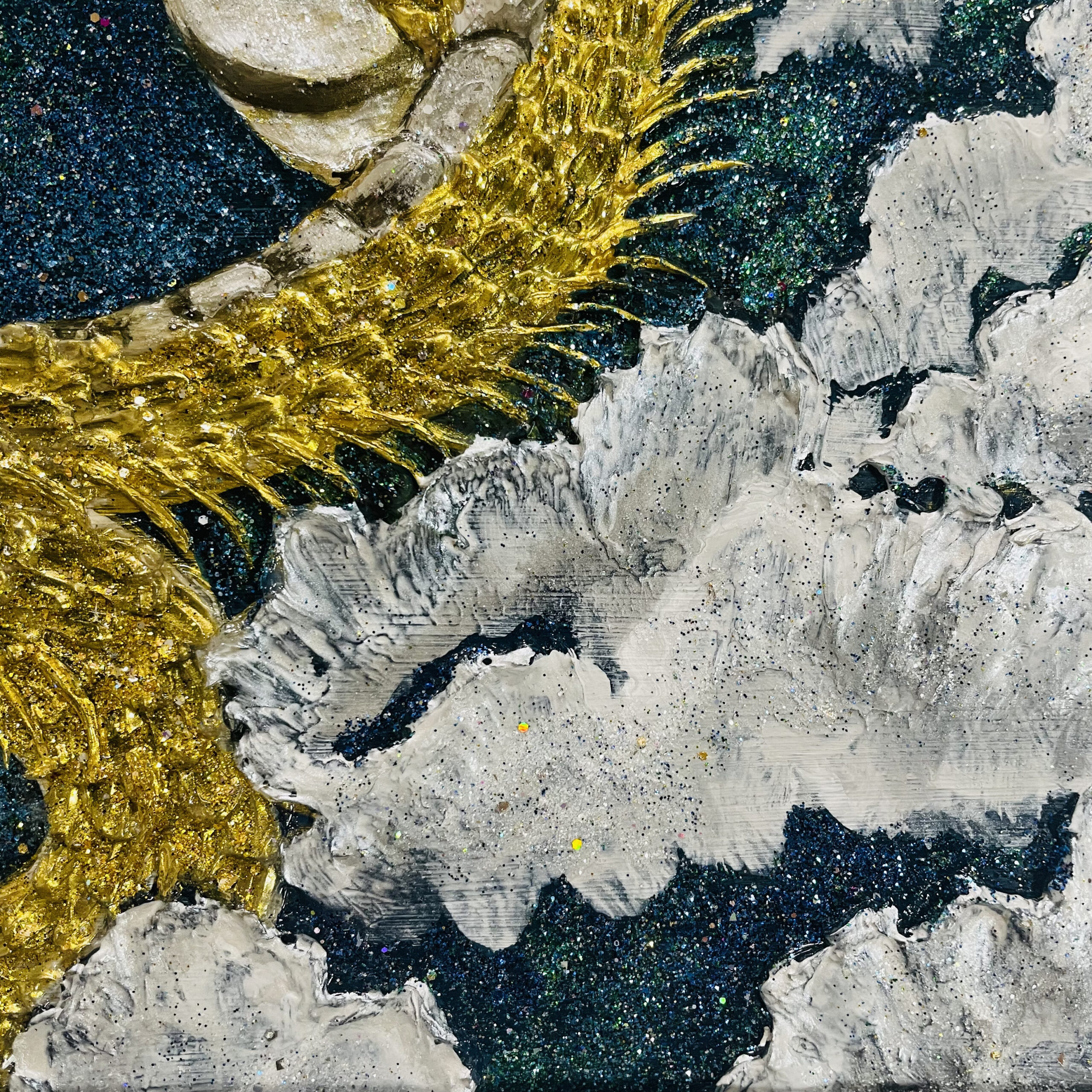 開運龍プレミアム/ 夫婦双愛 | 広島書画家の星野喜蝶_開運龍作品・書道