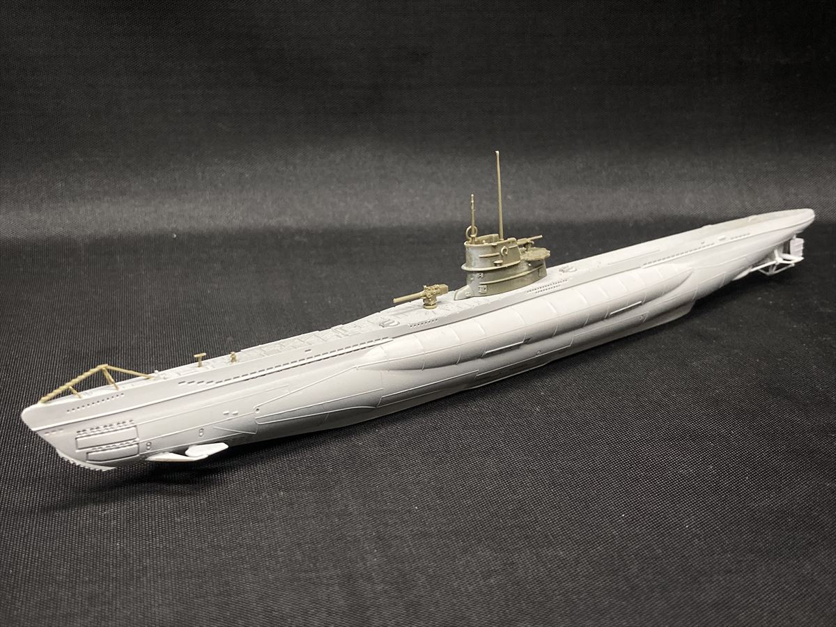 ほそプラネット | AFV Club UボートVII C型を作る（2）