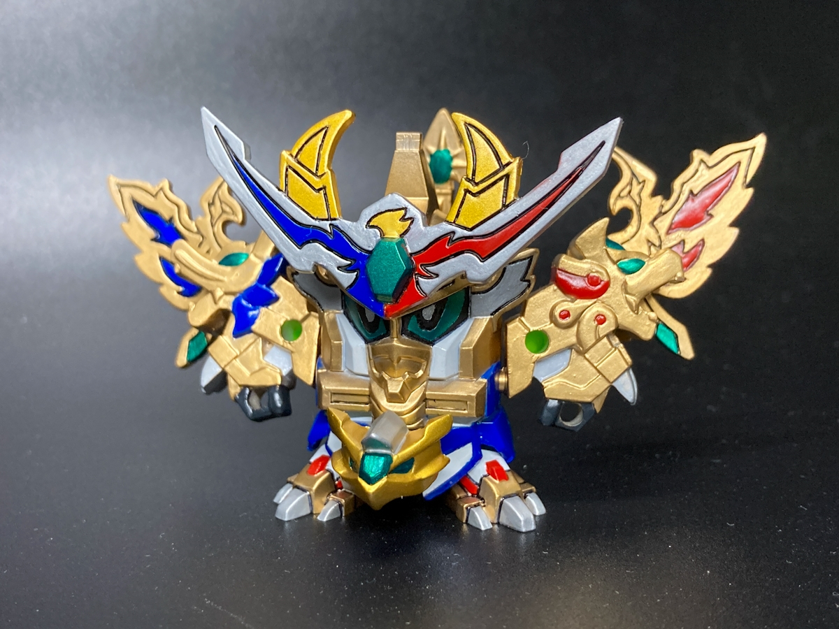 ほそプラネット | 頑駄無大将軍ｺﾚｸｼｮﾝ（6）獅龍凰・初代 塗装編