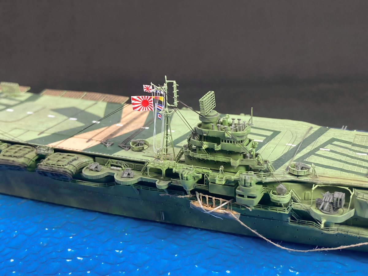ほそプラネット | 1/700 フジミ 航空母艦 瑞鶴 修復記（2・完）