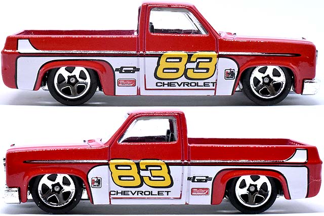 THROWBACK COLLECTION '83 CHEVY SILVERADOのレビュー！レトロ懐かしい