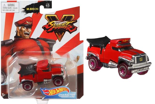 ストリートファイターV キャラクターカーのラインナップまとめ【日本に