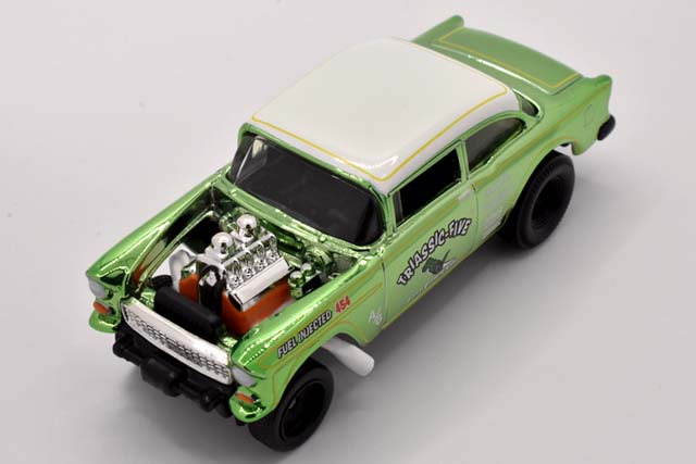 55 CHEVY BEL AIR GASSER “TRIASSIC-FIVE” のレビュー！Vettyの愛車RLC