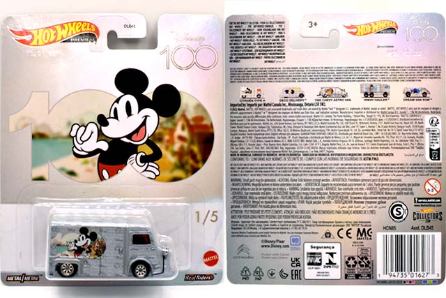 CITROËN TYPE Hのレビュー！Disney 100thアソよりミッキーが良く似合う