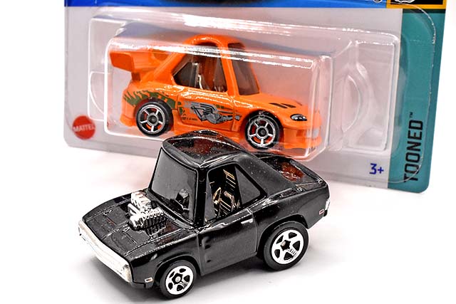 70 DODGE CHARGER (TOONED) のレビュー！ドムのチャージャーがチョロQ