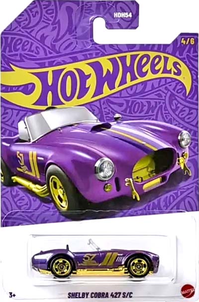 Hot Wheels 2025 Pearl & Chrome (Purple & Gold) シリーズ Mix 2の