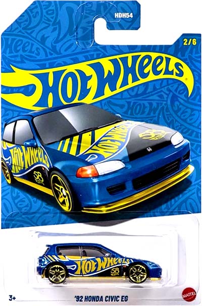 Hot Wheels 2026 Pearl & Chrome (Blue & Gold) シリーズ Mix 1の