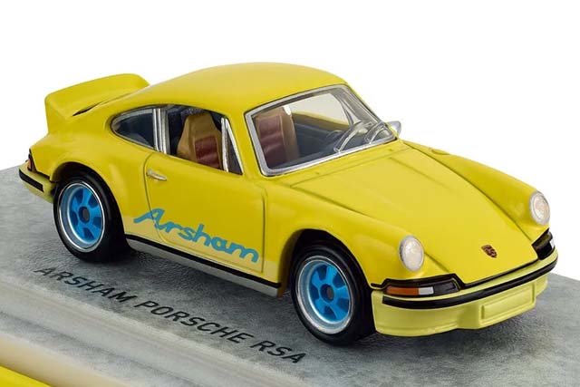Mattel CreationsにてDaniel Arshamコラボの1973 PORSCHE 911 RSAが