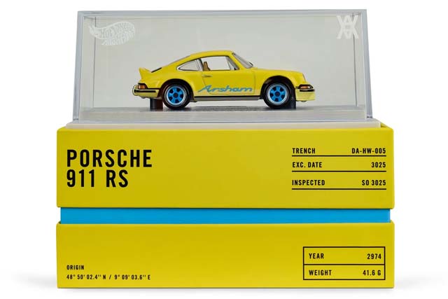 Mattel CreationsにてDaniel Arshamコラボの1973 PORSCHE 911 RSAが
