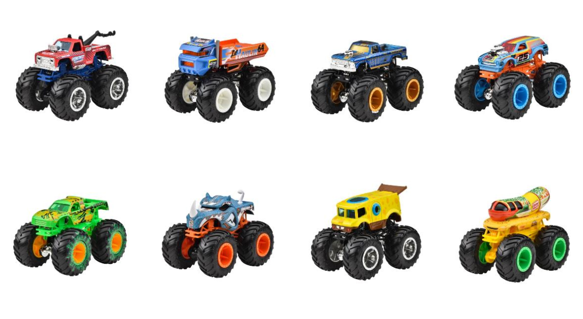 Monster Trucks 2025 Mix C 全8種セット モンスタートラック - ホット