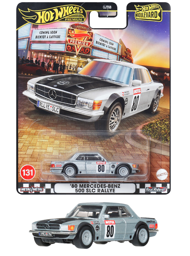 80 MERCEDES-BENZ 500 SLC RALLYE / Boulevard - ホットウィール通販