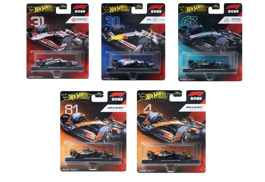 Formula 1 2025 Premium 5種8台セット（仮予約受付） 2026年3月中旬