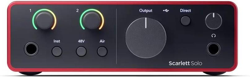Focusrite Scarlett Solo 4th Gen купить в интернет-магазине: цены