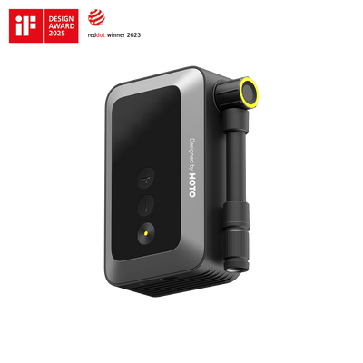 HOTO Air Pump Pocket | Pocket-Sized Portable Tire Inflator