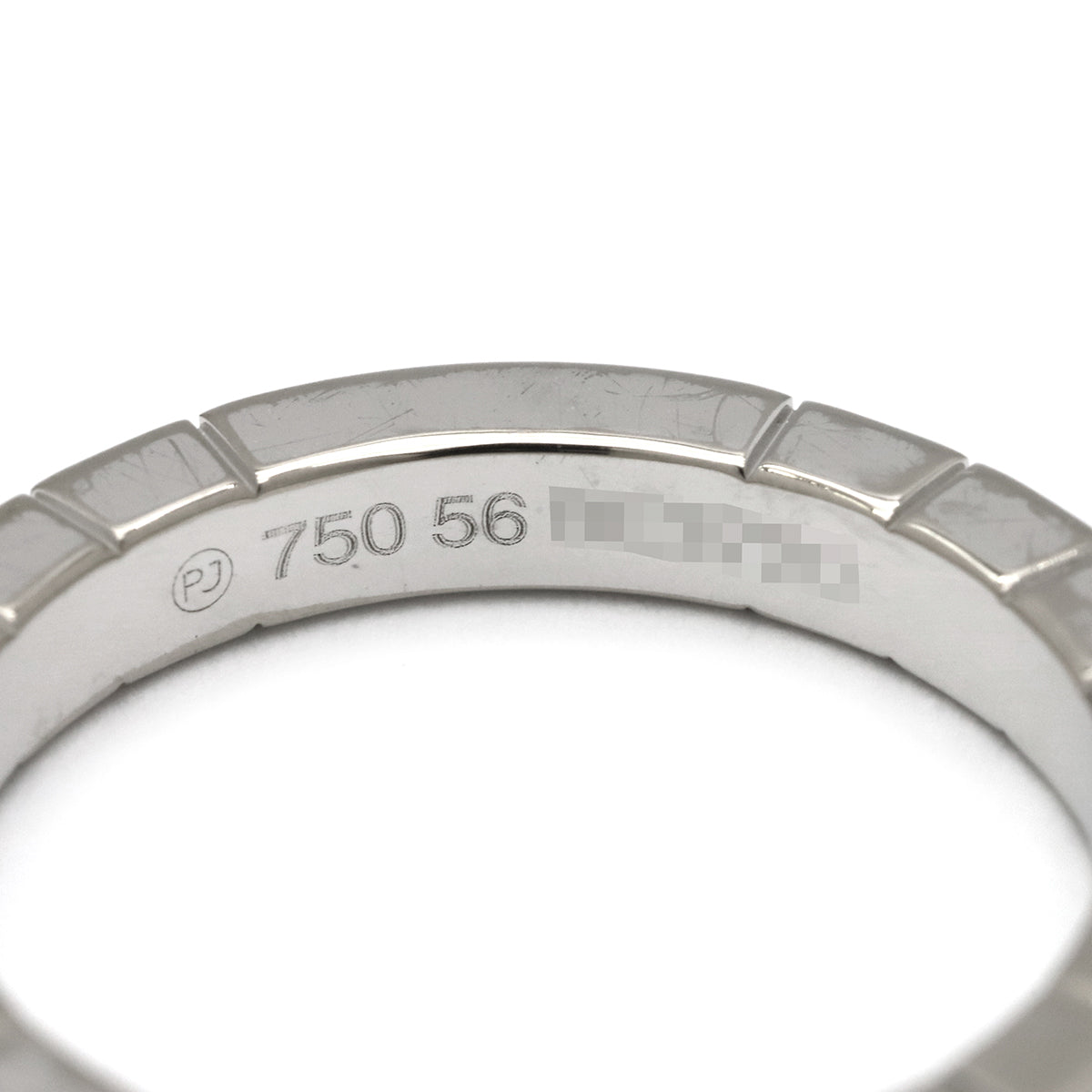 カルティエ Cartier ラニエール リング ホワイトゴールド K18WG #56